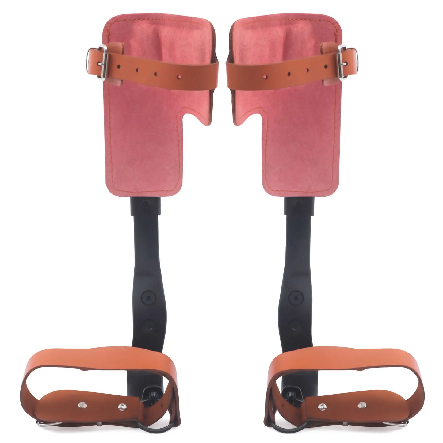Tree Climbing Spike Set Pole Climbing Spurs Climber Gaffs+Strap Adjustable 100kg