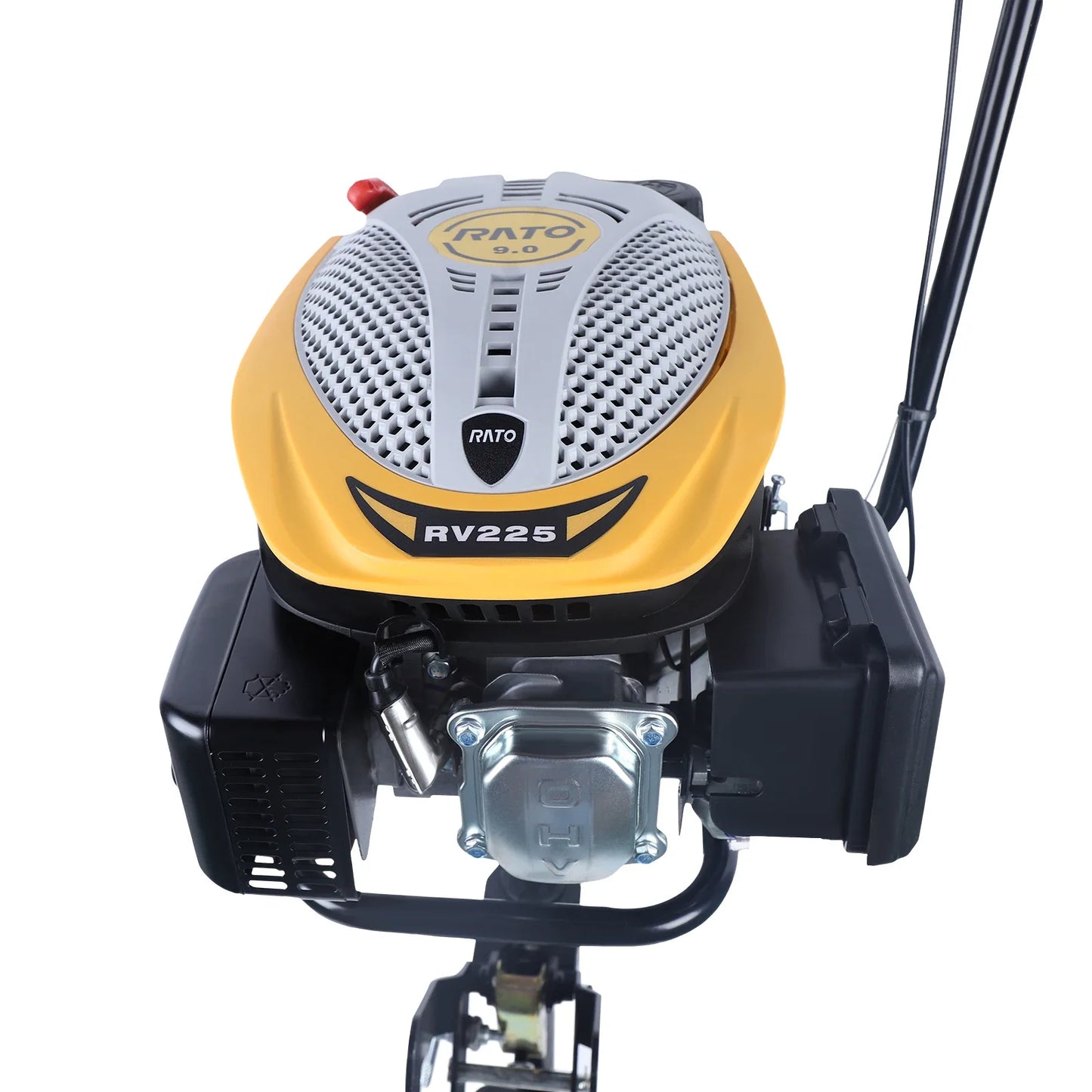 4-Stroke 9HP Outboard Motor 225CC Heavy-Duty Outboard Motor Fishing Boat Marine Engine for Fishing Aquaculture Outdoor Adventure