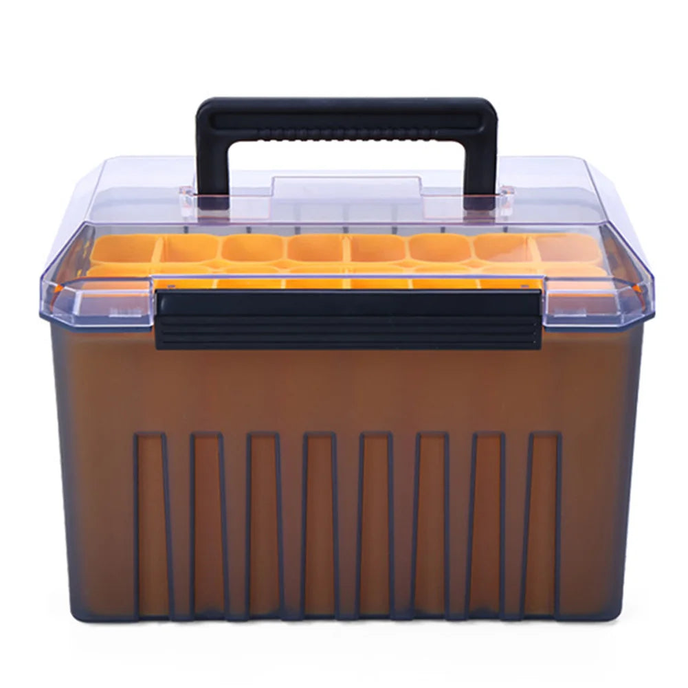24 Grids Webfoot Octopus Egi Storage Organizer Box Minnow Squid Jig Hard Bait Container Fishing Storage Box