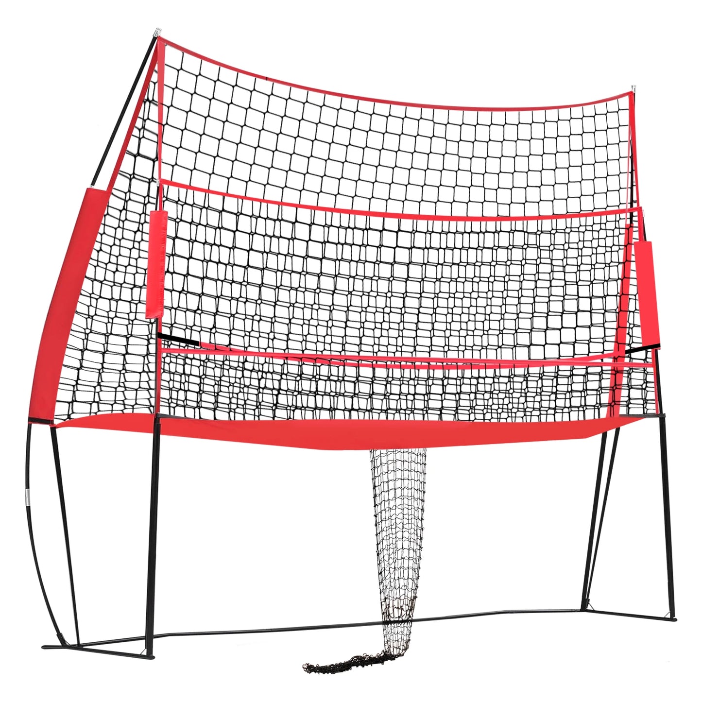 Bymaocar 2.44*3.35M Volleyball Training Net, Nylon Volleyball Practice Net, Volleyball Trainer Equipment Net
