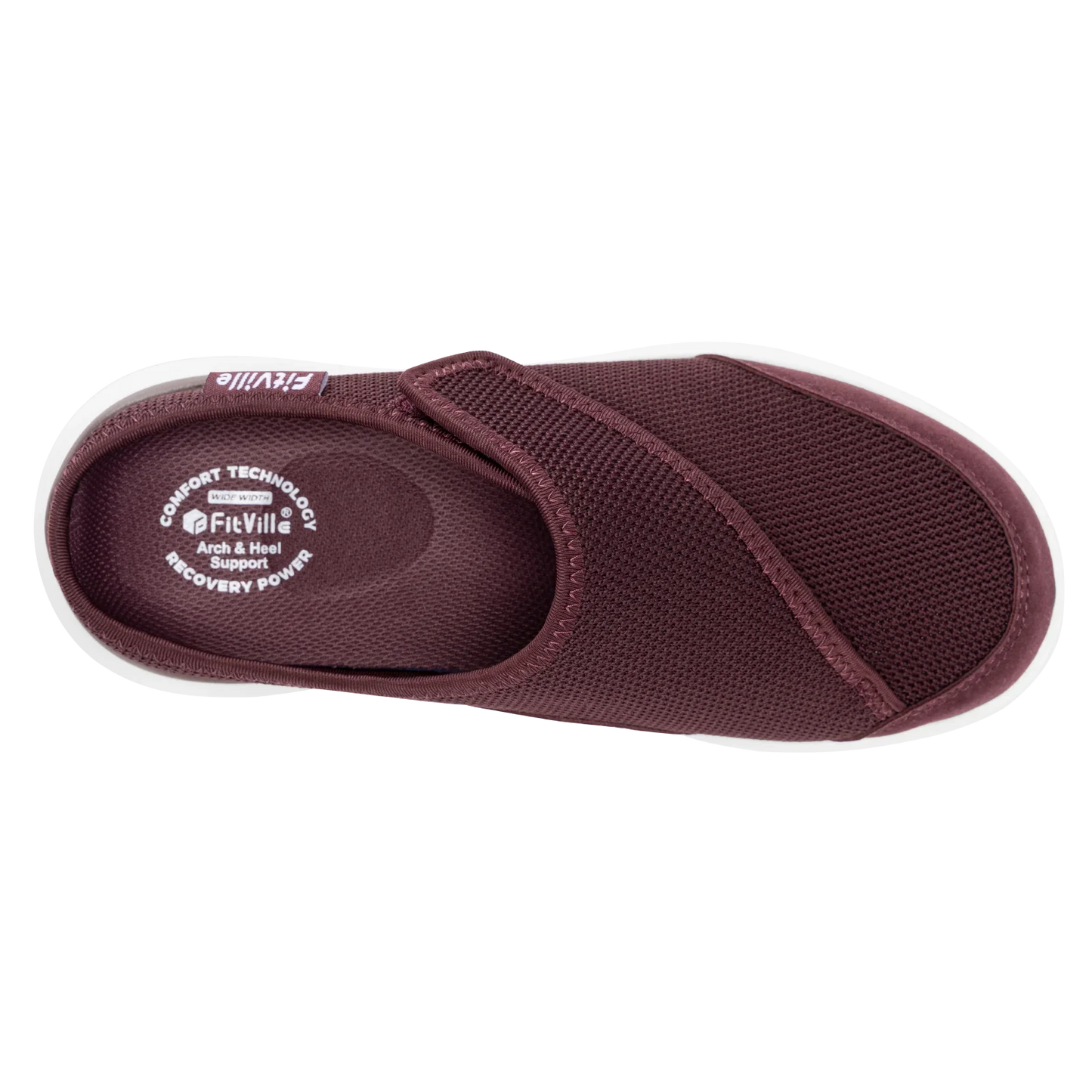 Orthopedic Slippers for Women Wide Fleece Lined Clogs with Arch Support Recovery Pedic Shoes Comfortable Slip-On Footwear
