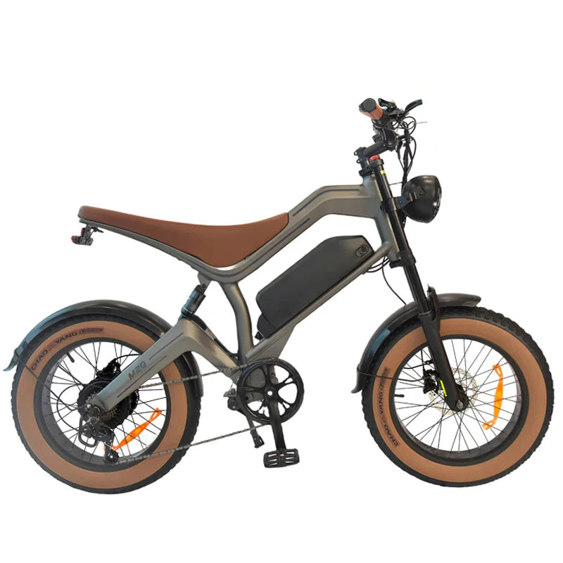 M20 Electric Bicycle Peak 1500W Motor 48V18.2AH Lithium Battery Electric Bike Hydraulic Brake 20*4.0 Inch Fat Tire E-bike