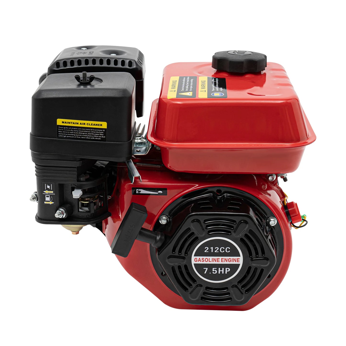 4-Stroke 7.5 HP Outboard Motor Single-cylinder Heavy Duty Fishing Boat Engine Air-cooled For Small Fishing Raft Boat