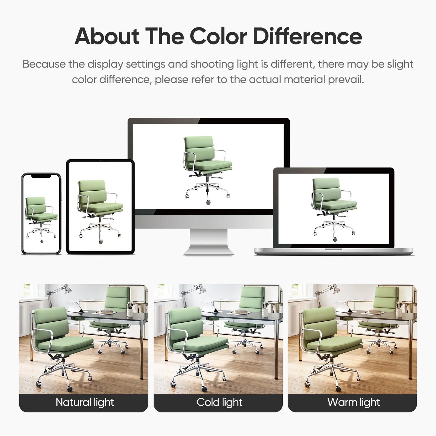 Office Guest Chair Genuine Leather Executive Chair Reception Chairs with Wheels Adjustable Swivel Rolling Office Chairs