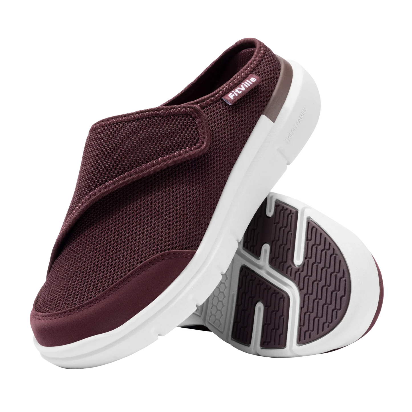Orthopedic Slippers for Women Wide Fleece Lined Clogs with Arch Support Recovery Pedic Shoes Comfortable Slip-On Footwear