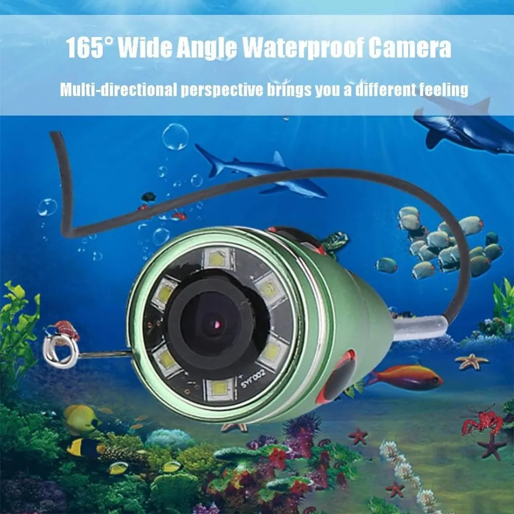 Fish Finder kit, underwater fishing camera 4.3 "display, portable video fish finder, Led brightness adjustment