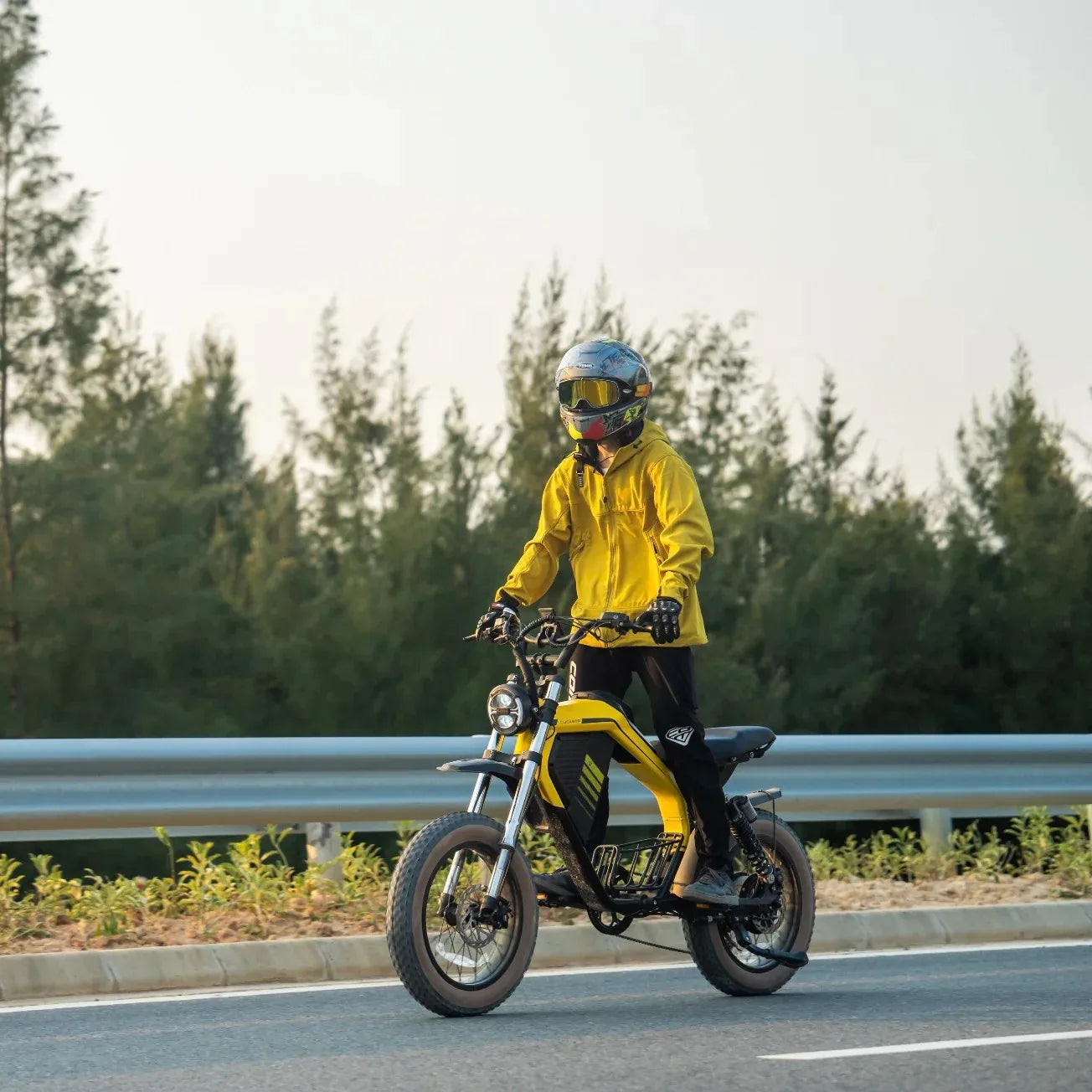 Electric Off-Road Bike Luckeep M5 Max 20x4" 2000W,37.5Mph,80Mile,52V 20Ah,7 Speed, Wide Tire All Terrain E-Bike,New