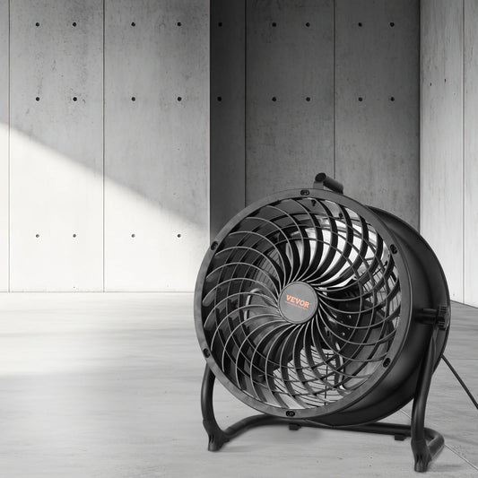 14 Inch Floor Fan 3 Speeds  Adjustable Tilt High-Velocity Industrial Fan