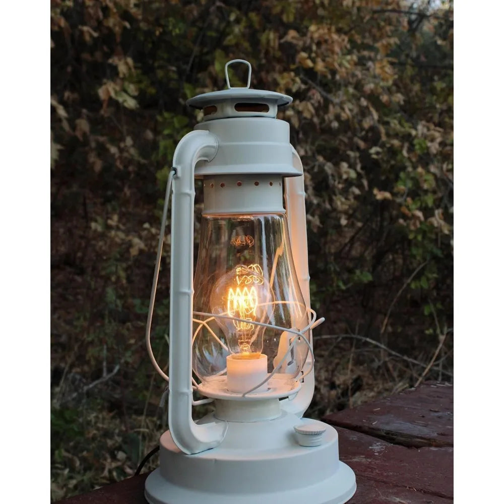 Illuminated Decorative Lantern-Style Table Lamp with Ambient Lighting for Modern Interiors