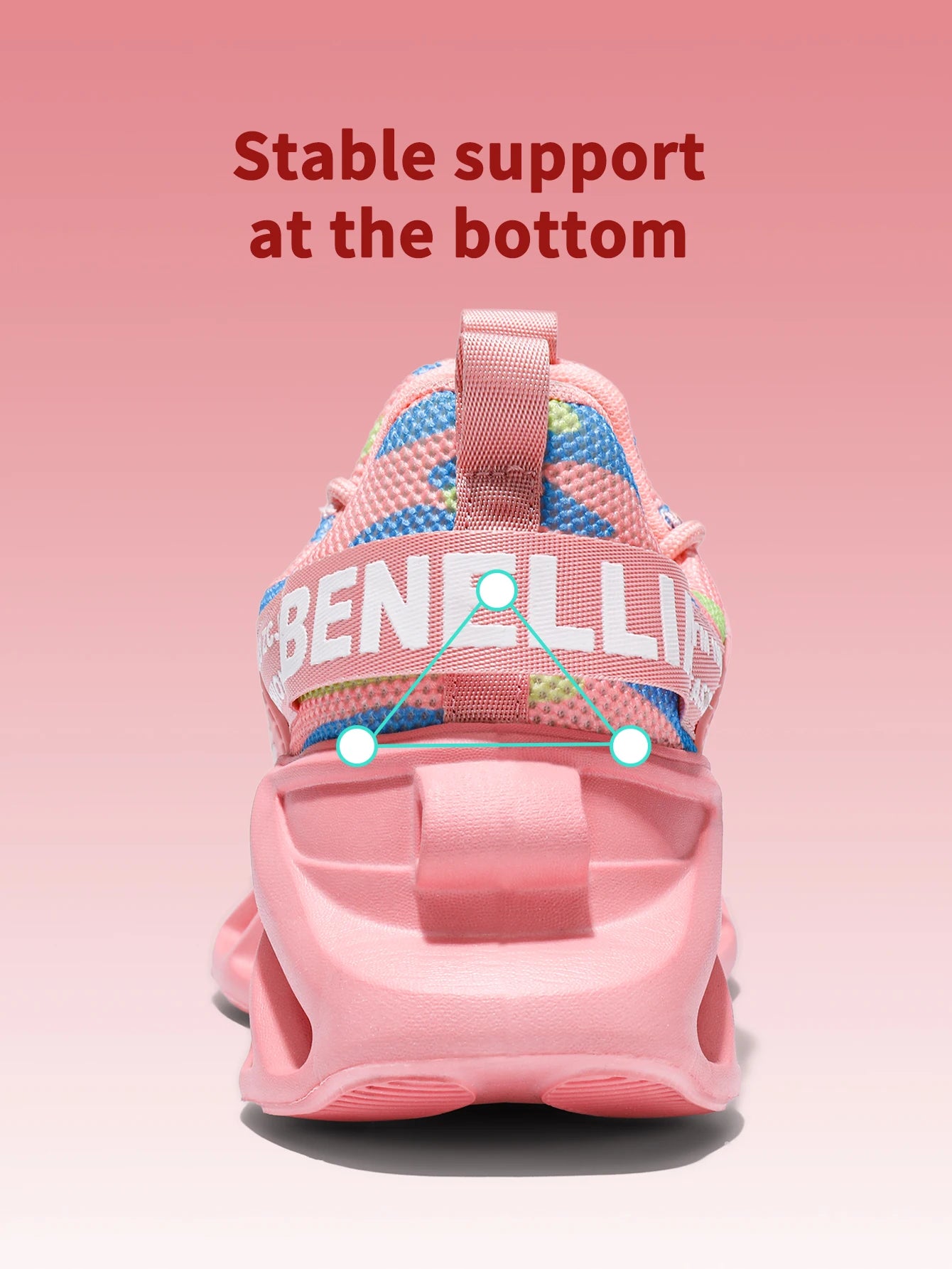 Running shoes for men and women, lightweight mesh, breathable and comfortable, flat and soft tennis shoes
