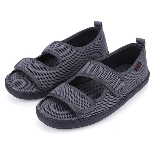 Diabetic Sandals Breathable Summer Walking Sandals Anti-Slip Soft Elderly Sandals for Elderly Swelling Sensitive Feet