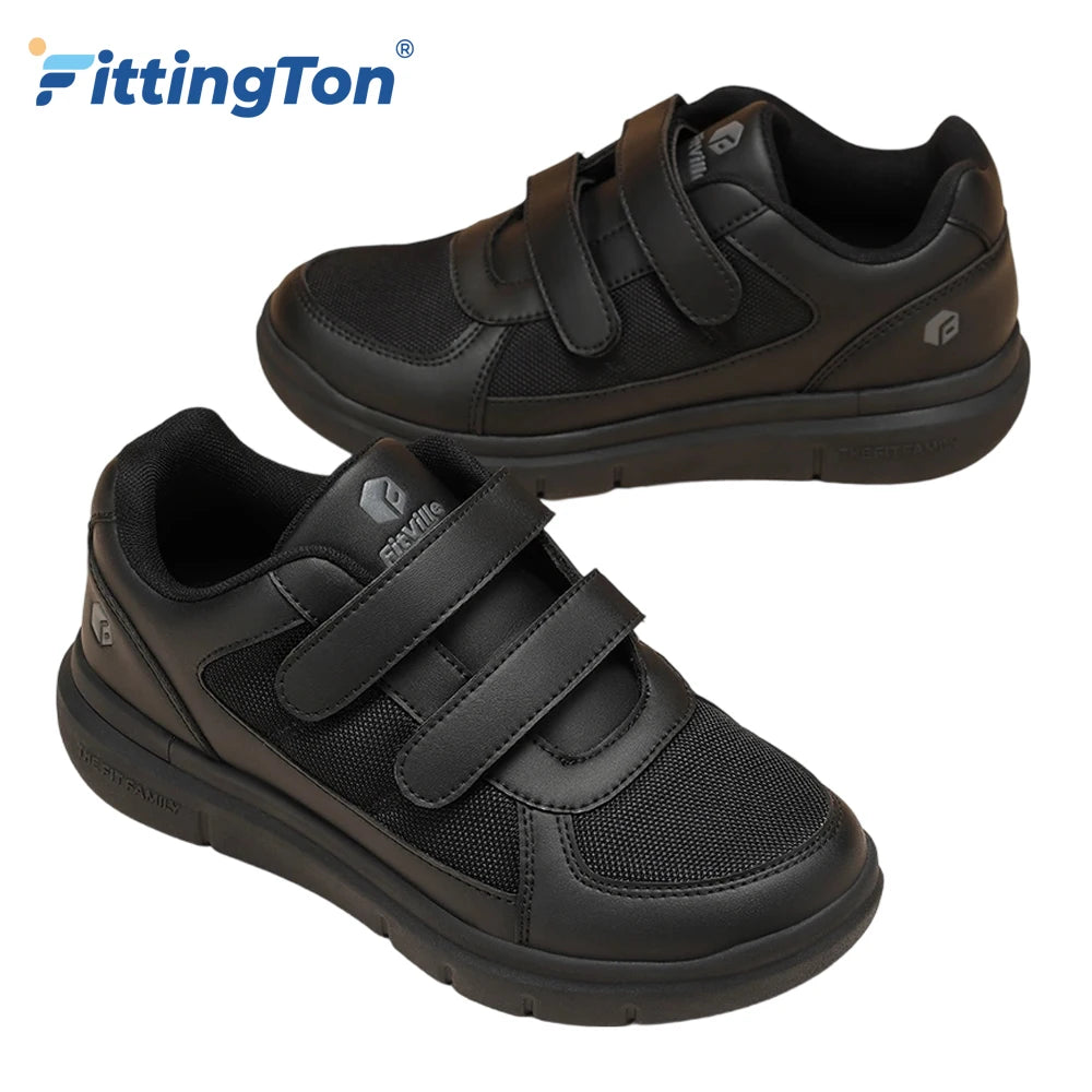 Extra Wide 4E Men'S Diabetic Shoes Senior Causal Shoe Relieve Neuropathy Suitable For Swollen Foot Pain With Arch Support