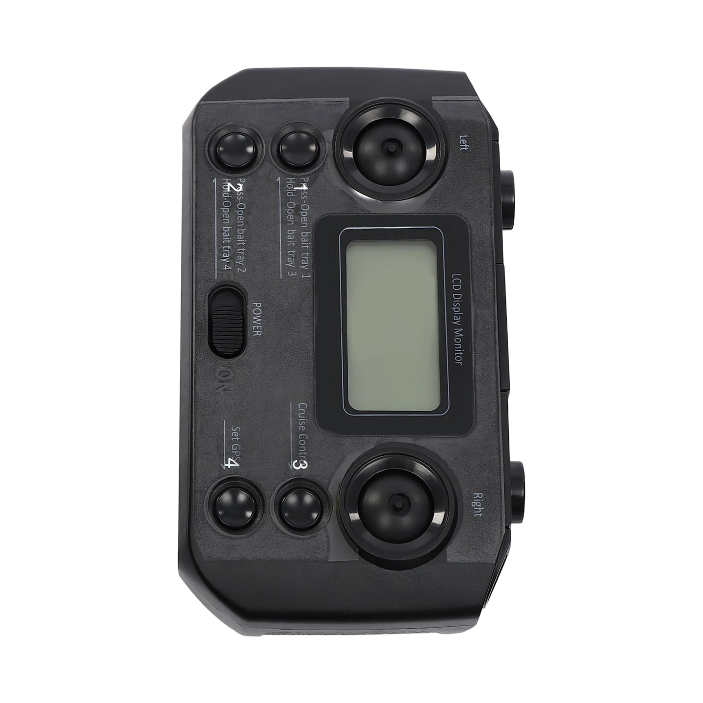 5200mAh GPS Fishing Bait Boat,Remote Control Nest Beater W/ 3/4 Bait Containers and LED Screen,1.5kg/2kg Load Rechargeable