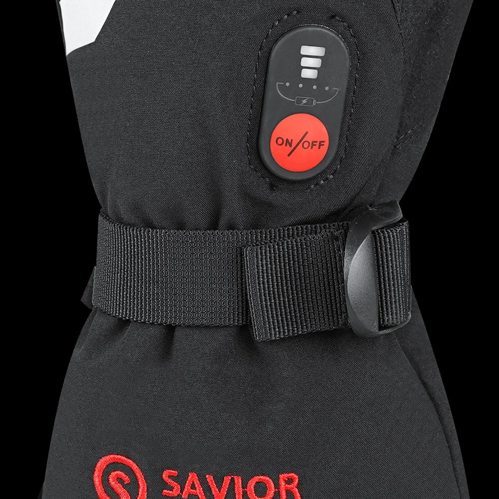 Savior Heat Electric Heated Gloves For Men Usb Rechargeable Hand Heater Fishing Skiing Biker Work Winter Thermal Gloves Woman