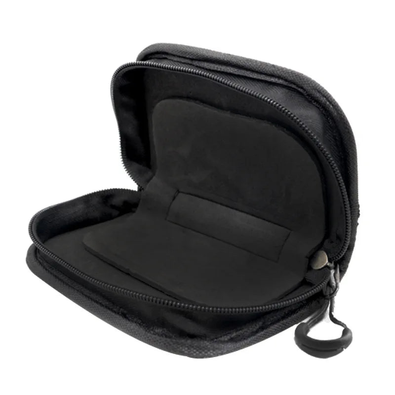 Outdoor Portable Fishing Bag Large Capacity Canvas Zipper Sequins Spoon Lure Bait Tackle Box Fishhooks Hand Spinner Storage Case