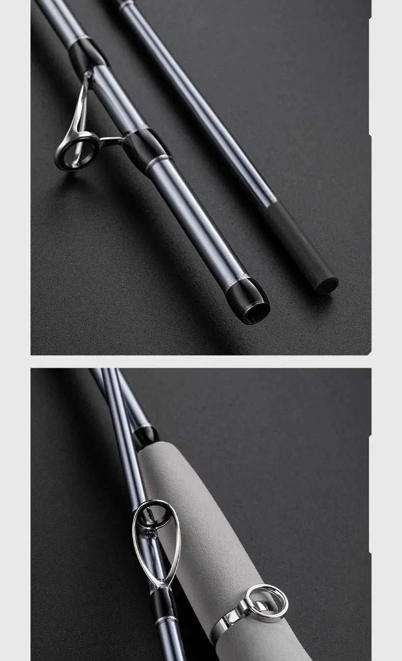 ROOBLINOS RAPTOR II Boat Fishing Rod Casting Spinning Rod 1.8m Saltwater 2 Section Trolling Rod