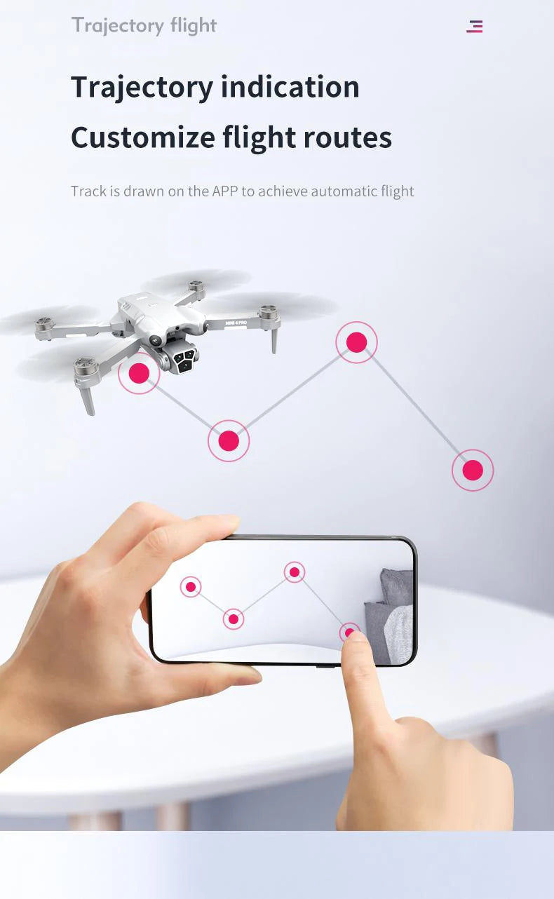 H10 drone, 8K camera intelligent obstacle avoidance, optical flow positioning precise hovering shooting,