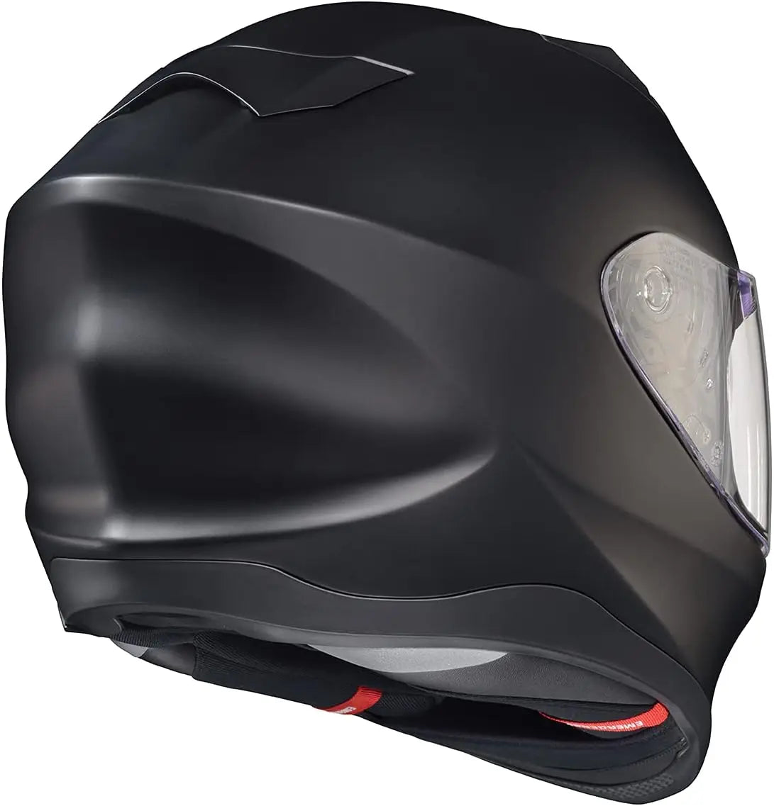 T520 Full Face Dual Sport Street Motorcycle Airfit Helmet with Bluetooth Ready Speaker Pockets DOT ECE Approved Adult Unisex