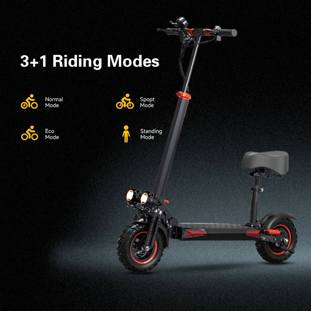 FREEBOY J11 MAX Adult Electric Scooter 1200W Motor 48V 18AH Folding E-Scooter 11 Fat Tire E-Mountain Scooter