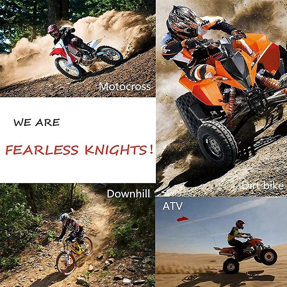 Motorbike Helmet Set Full Face MTB Helmet with Goggles Gloves Face Cover