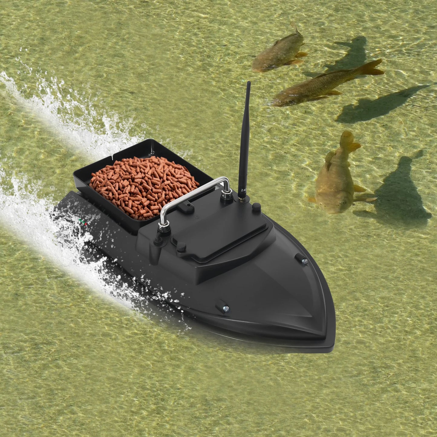 Fishing Bait Boat High Speed Fishing Bait Boat Remote Control Boat for Pool and Lake Bait Boats