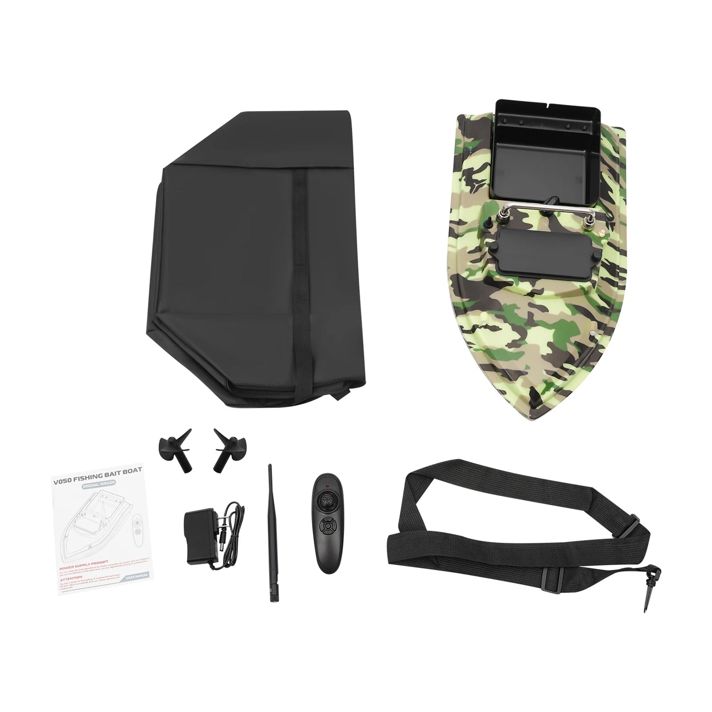 Fishing Bait Boat High Speed Fishing Bait Boat Remote Control Boat for Pool and Lake Bait Boats