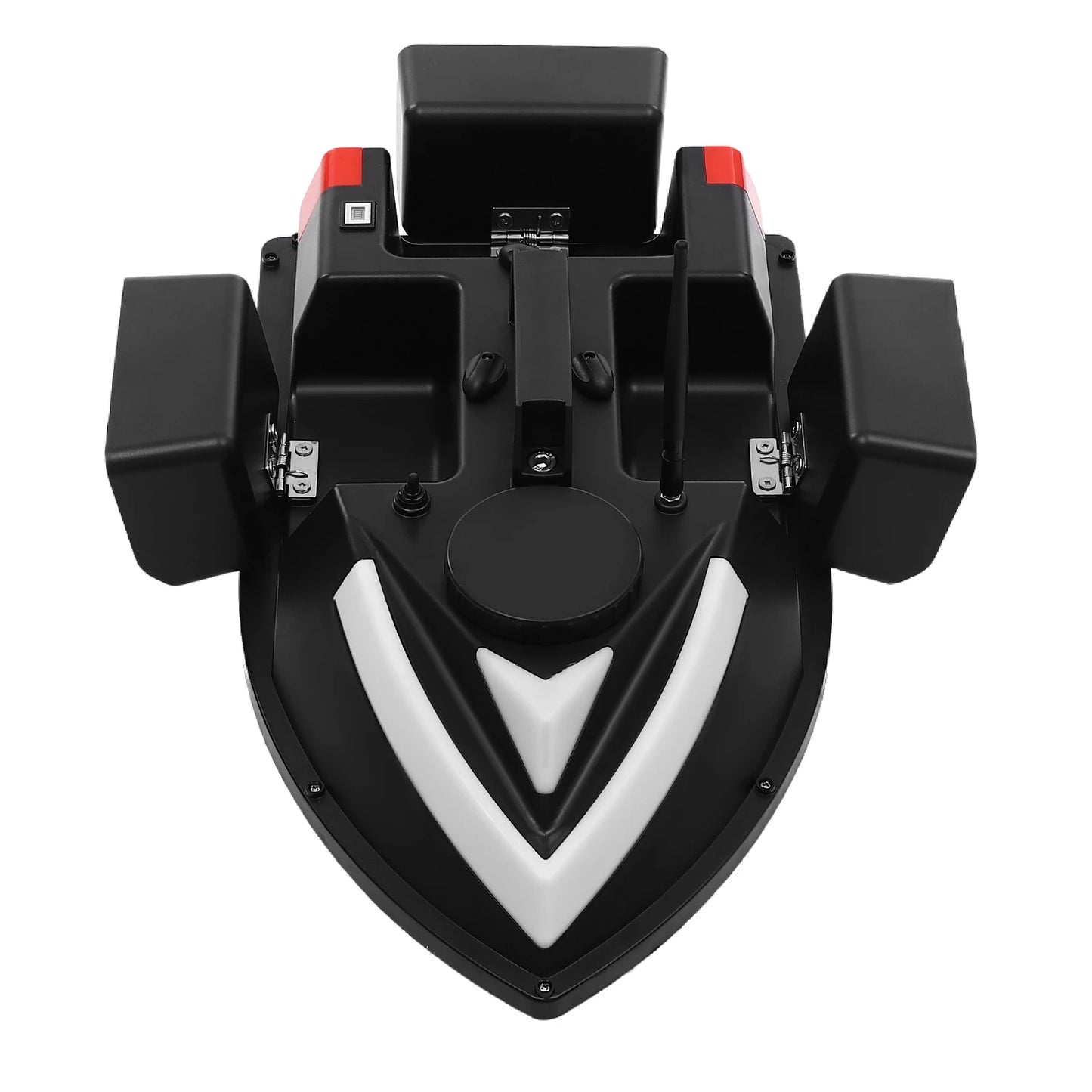 RC Fishing Bait Boat with Depth Sounder and GPS 3 Boxes Bait Boat Fishing Boat w/Remote Control Auto Return RC Fish Boat