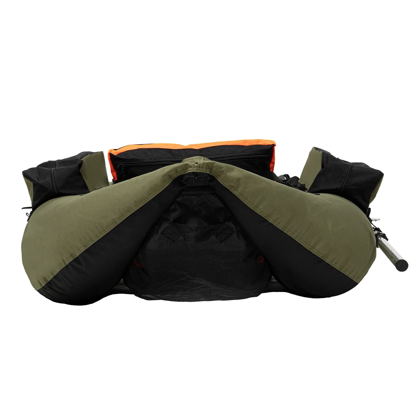 Outdoor Inflatable Fishing Boat Adjustable Backrest 130kg/286.6lbs Load