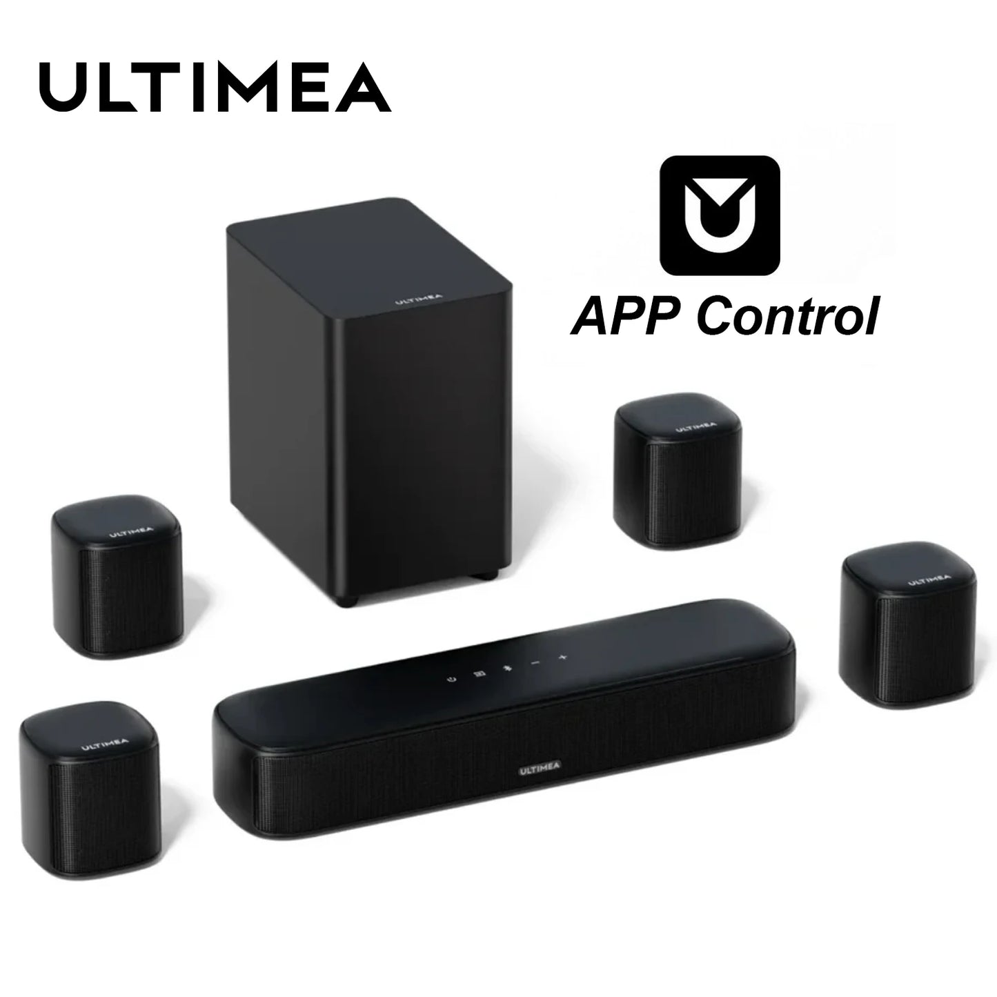 ULTIMEA 7.1ch Virtual Surround Soundbar Peak Power 330W