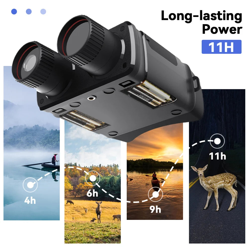 Night Vision Goggles Digital Night Vision Binoculars 1080p Infrared Night Vision Goggles for Hunting Camping Travel