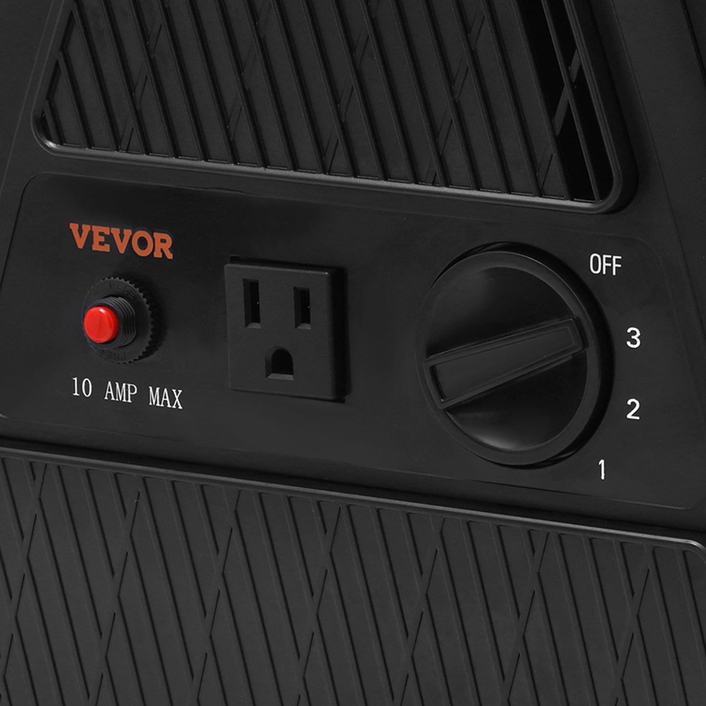 SucceBuy Pivoting Utility Fan 600 CFM High Velocity Floor Blower 300° Blowing Angle Air Mover for Drying Cooling Ventilating