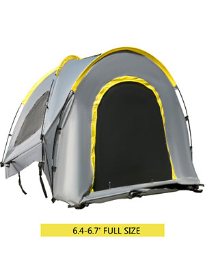 SucceBuy 5-8 FT Waterproof Truck Tent Car Accessories Bed for Full/Mid Size Truck 2-Person Sleeping Capacity for Camping Hiking