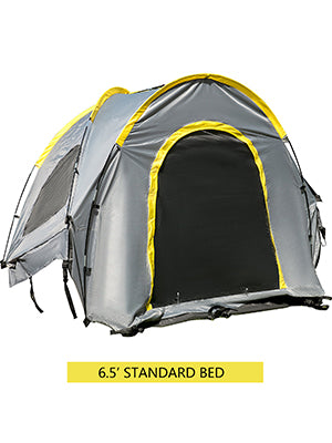 SucceBuy 5-8 FT Waterproof Truck Tent Car Accessories Bed for Full/Mid Size Truck 2-Person Sleeping Capacity for Camping Hiking
